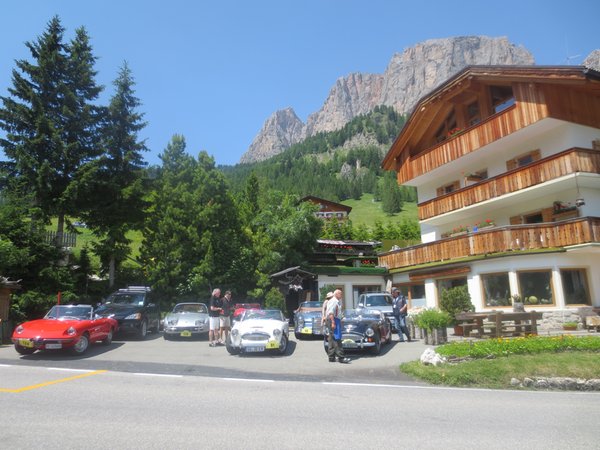 Il parcheggio Hotel Borest