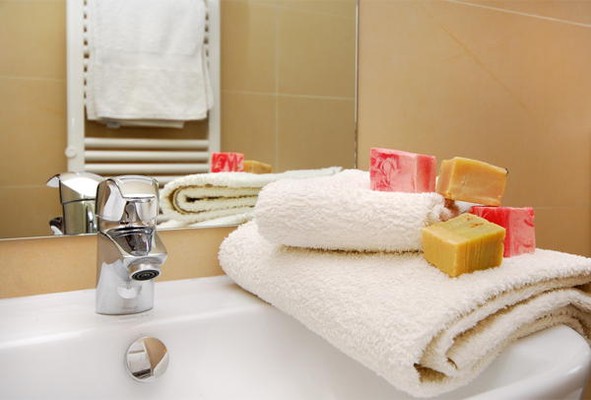 Foto del bagno Pensione Karlegger