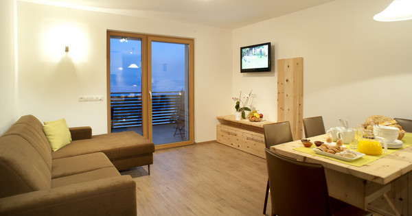 Der Wohnraum B&B + Ferienwohnungen auf dem Bauernhof Kamaunhof