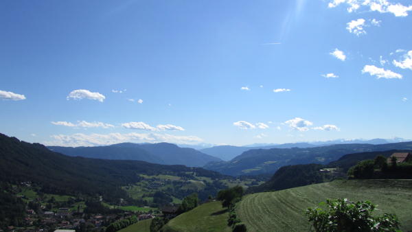 Panoramic view Siusi allo Sciliar / Seis am Schlern