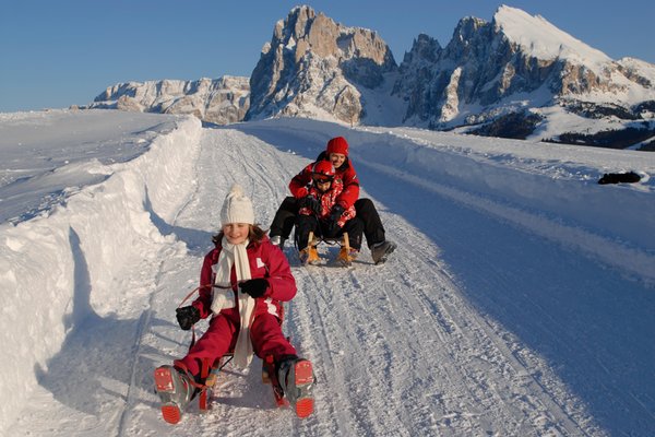 Winter activities Alpe di Siusi / Seiser Alm