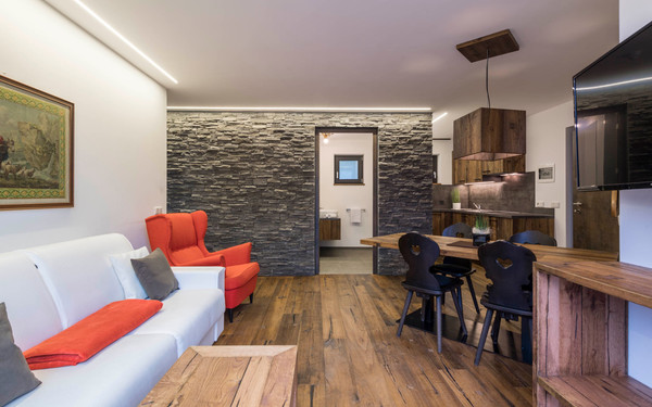 The living area Residence Chalet Simonazzi