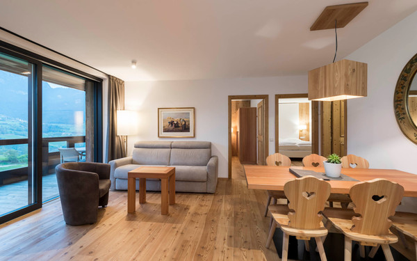 The living area Residence Chalet Simonazzi