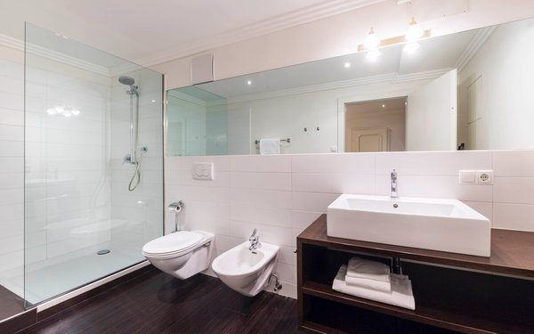 Foto del bagno Residence Chalet Simonazzi
