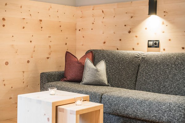 La zona giorno Residence Wellness & Relax Wolfgang