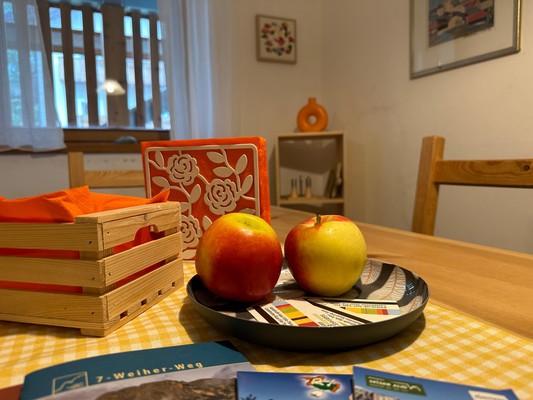 La zona giorno Appartamenti Haus Santner