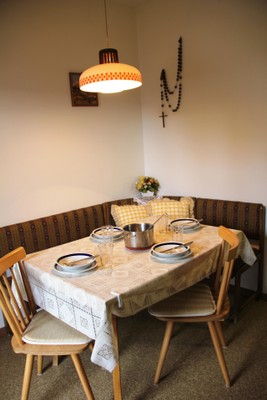 La zona giorno Apartment Weissenegger