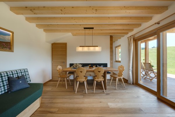 The living area Farmhouse apartments Dosserhof