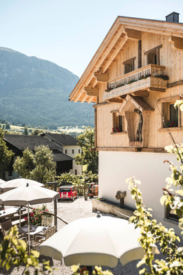 Foto Außenansicht Ferienwohnungen auf dem Bauernhof Huberhof