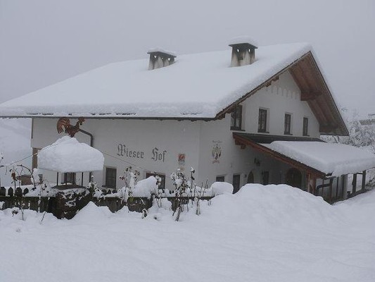 Foto Außenansicht Ferienwohnungen auf dem Bauernhof Wieserhof
