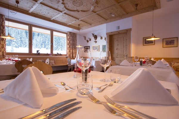 Il ristorante Alpe di Siusi Floralpina Sporthotel