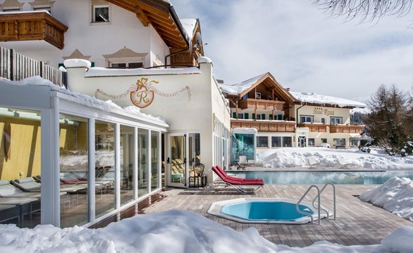 Foto invernale di presentazione Hotel Rosa ECO Alpine Spa Resort