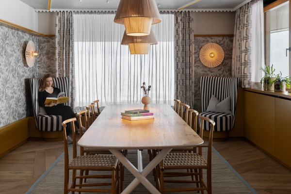 Die Gemeinschaftsräume ICARO Hotel