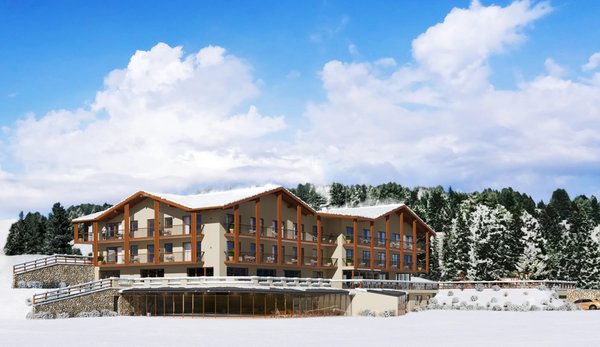 Winter Präsentationsbild Hotel Brunelle Seiser Alm Lodge
