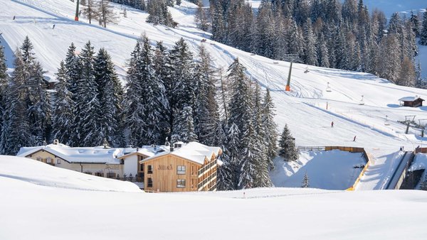 La posizione Hotel Seelaus Alpe di Siusi