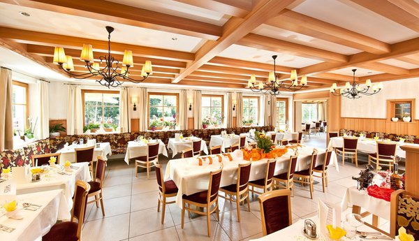The restaurant Alpe di Siusi / Seiser Alm Monte Piz