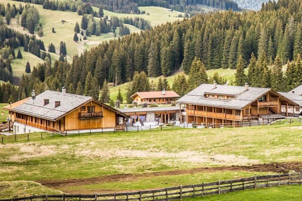 Photo exteriors in summer Tirler – Dolomites Living Hotel