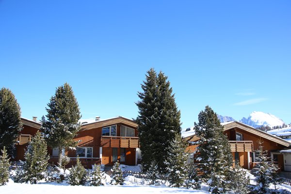 Foto esterno in inverno Apartments Obexer
