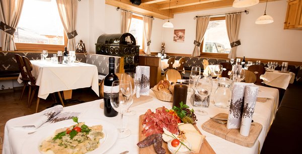Il ristorante Alpe di Siusi Mahlknechthütte