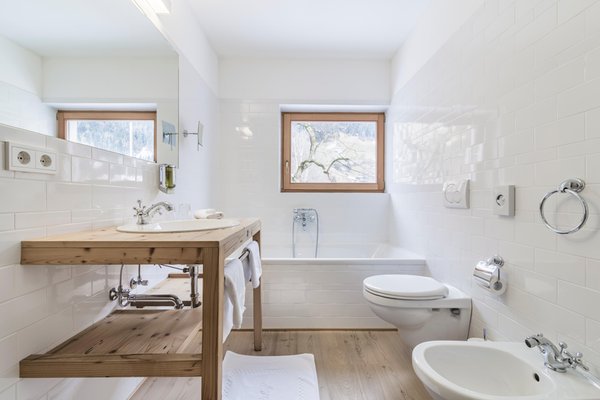 Foto del bagno Hotel Drumlerhof