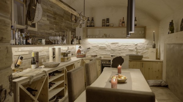 Foto der Küche Sand