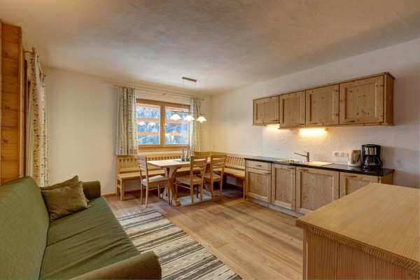 The living area Farmhouse apartments Hofschänke Schüsslerhof