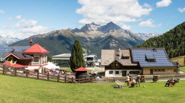 Foto Außenansicht Ferienwohnungen Speikboden