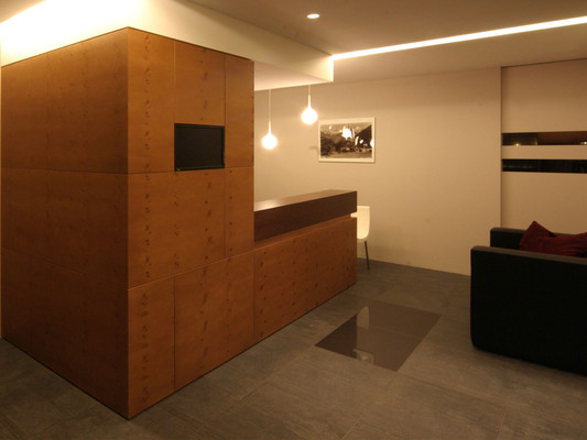La zona giorno Residence Margareth