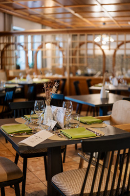 The restaurant Molini di Tures / Mühlen in Taufers Mühlenerhof