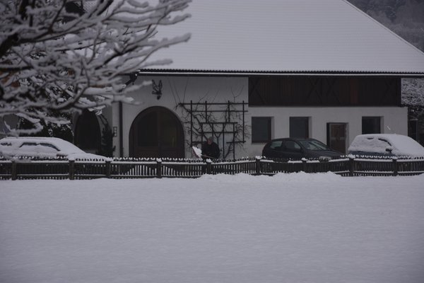 Foto esterno in inverno Trenkehof