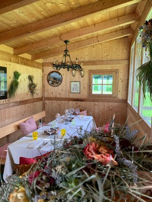The restaurant Molini di Tures / Mühlen in Taufers Peintenhof