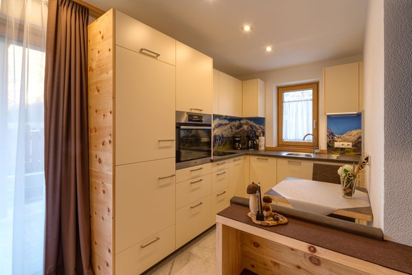 Foto della cucina Garni Chalet Schwarzenstein