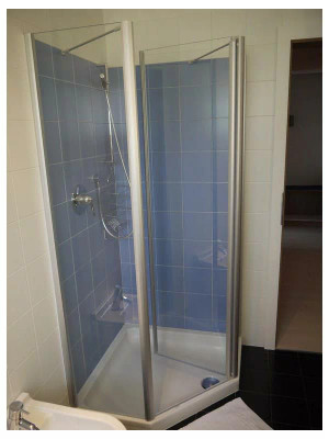 Foto del bagno Appartamenti in agriturismo Hörtmairhof