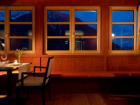 Das Restaurant Sand in Taufers Moosmair