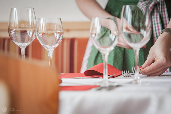 Il ristorante Riva di Tures Florian