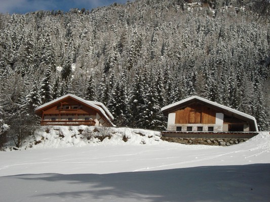 Foto esterno B&B + Appartamenti in agriturismo Inderederhof