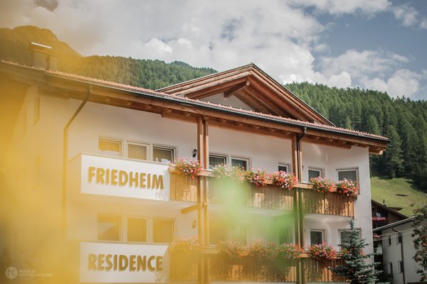 Foto Außenansicht im Sommer Friedheim
