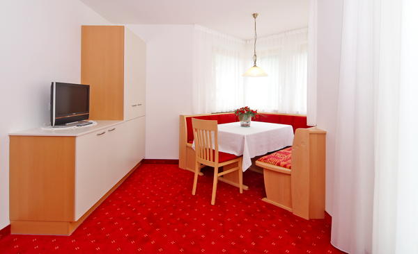 La zona giorno Friedheim - Residence 2 stelle