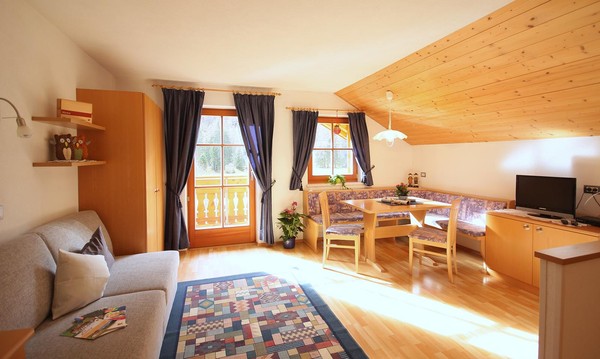 The living area Farmhouse apartments Auerhof