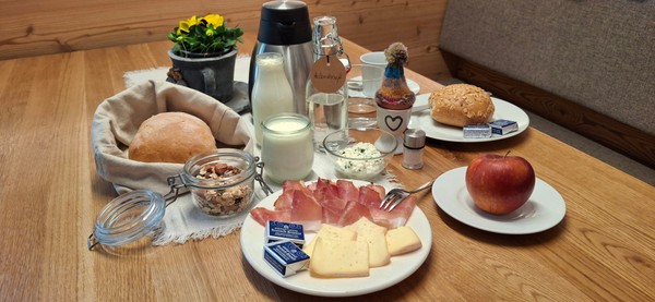 La colazione Appartamenti in agriturismo Niederuntererhof
