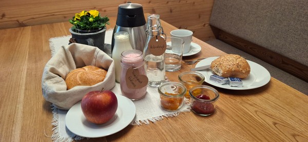 La colazione Appartamenti in agriturismo Niederuntererhof