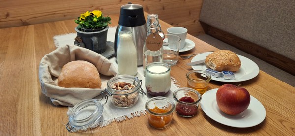 La colazione Appartamenti in agriturismo Niederuntererhof