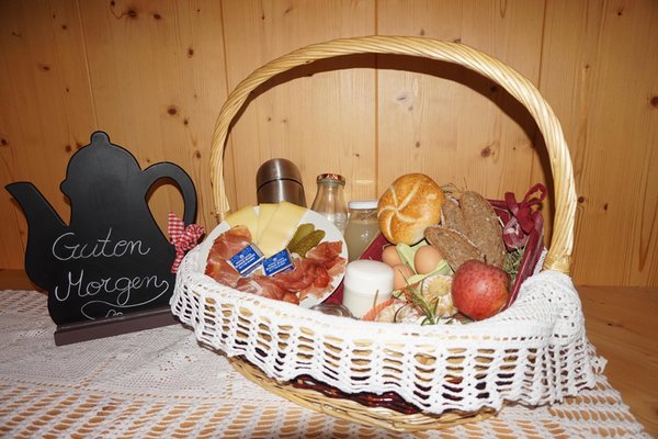 La colazione Appartamenti in agriturismo Niederuntererhof