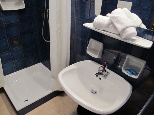 Foto del bagno Hotel Ahrntalerhof