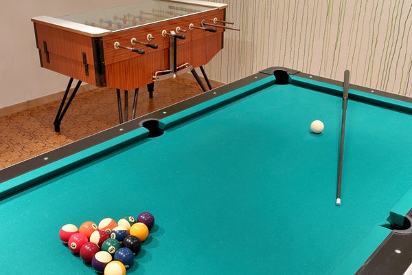 La sala giochi Hotel Gisserhof