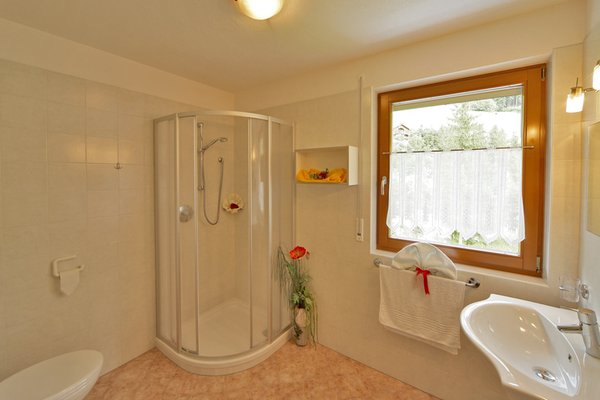 Foto del bagno Hotel Gisserhof
