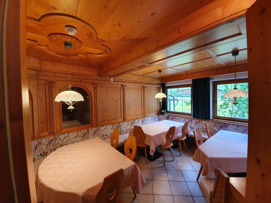 The restaurant San Giovanni / St. Johann (Valle Aurina / Ahrntal) Tannenhof