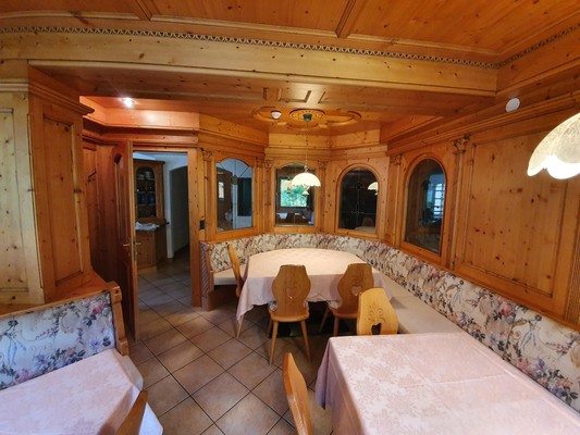 The restaurant San Giovanni / St. Johann (Valle Aurina / Ahrntal) Tannenhof