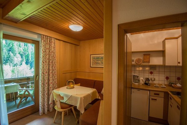 La zona giorno Brunelle - Garni (B&B) + Appartamenti 3 soli