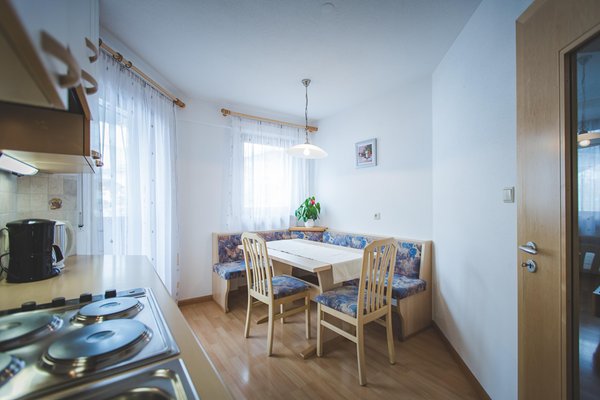 La zona giorno Alpenresidence